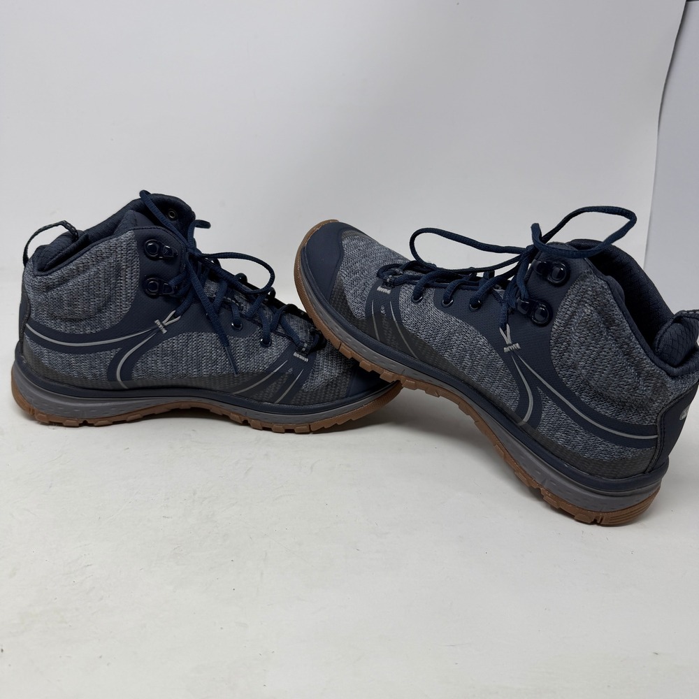 KEEN Terradora Waterproof Hiking Boots Womens 8.5 Blue Grey 1020716 Mid Hiker - Picture 6 of 10